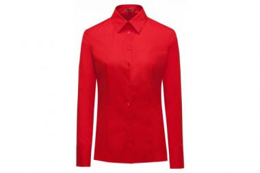 Áo Sơ Mi Đồng Phục Nữ Đỏ