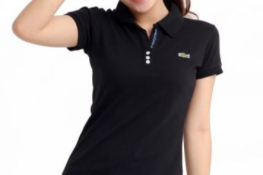 Đồng Phục Áo Thun Cá Sấu Màu Đen