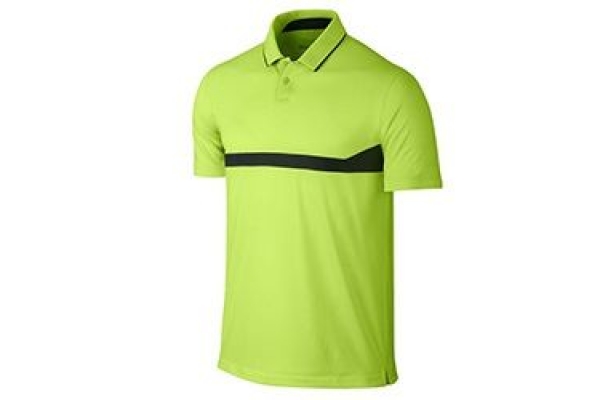 Đồng Phục Áo Thun Tay Ngắn Cổ Trụ Màu Xanh Lá Viền Đen