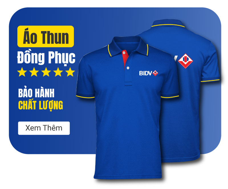 Áo thun đồng phục thể thao